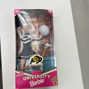 Barbie is a Pom Pom cheerleader at CU! Bendable, moveable in mint condition 1996
